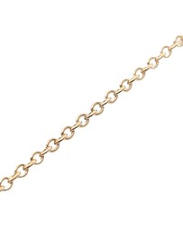 Pre-Loved by Azura Reborn - Pre-Loved Gold Plated Rhinestone Petit CD Logo Pendant Necklace