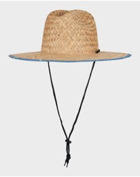 Quiksilver - Mens Pierside Print Straw Hat