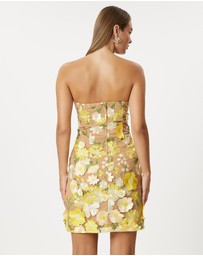 Honey and Beau - Enchanted Garden Strapless Dress