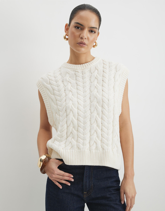 AERE - Rowan Organic Cotton Vest
