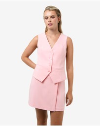 Forcast - Nikki Mini Wrap Skirt