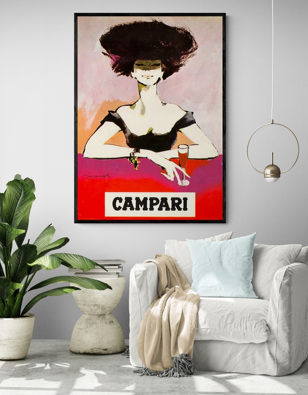 Inka Arthouse - Campari Woman Art Print