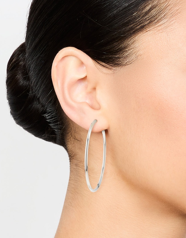 Lovisa - Surgical Steel Hoop Earrings 50 MM