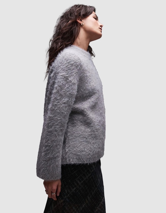 TOPSHOP - Knitted Chunky Crew Neck Cardigan