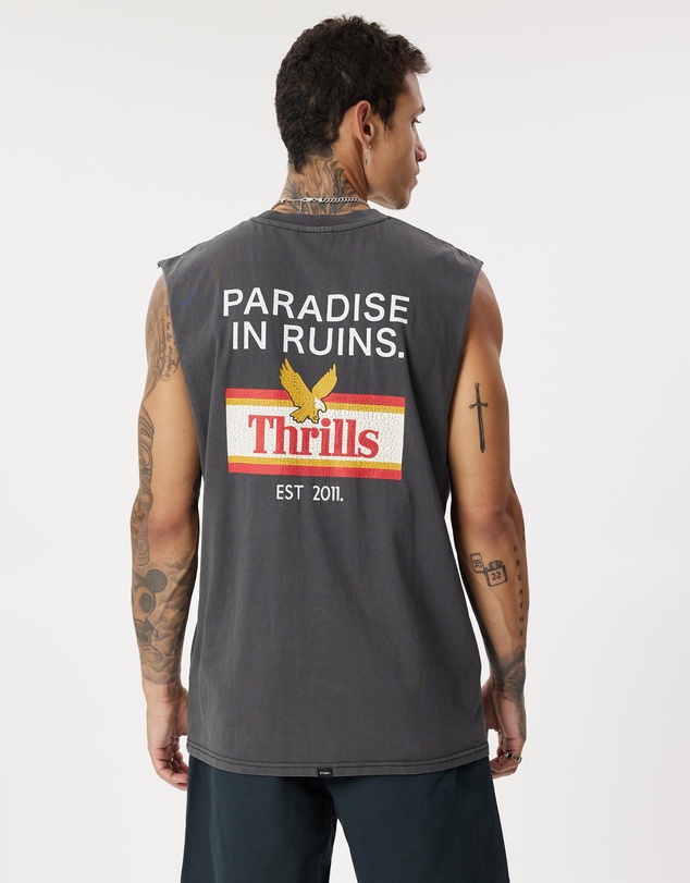 Thrills - Never Stop Merch Fit Muscle Tee - ICONIC EXCLUSIVE