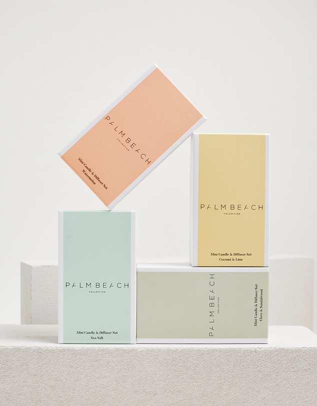 Palm Beach Collection - Watermelon Mini Candle & Diffuser Gift Pack
