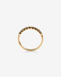 Michael Hill - Wedding Ring with 0.15 Carat TW Diamonds in 14kt Yellow Gold