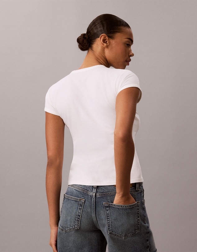 Calvin Klein Jeans - Pride Monologo Baby Tee