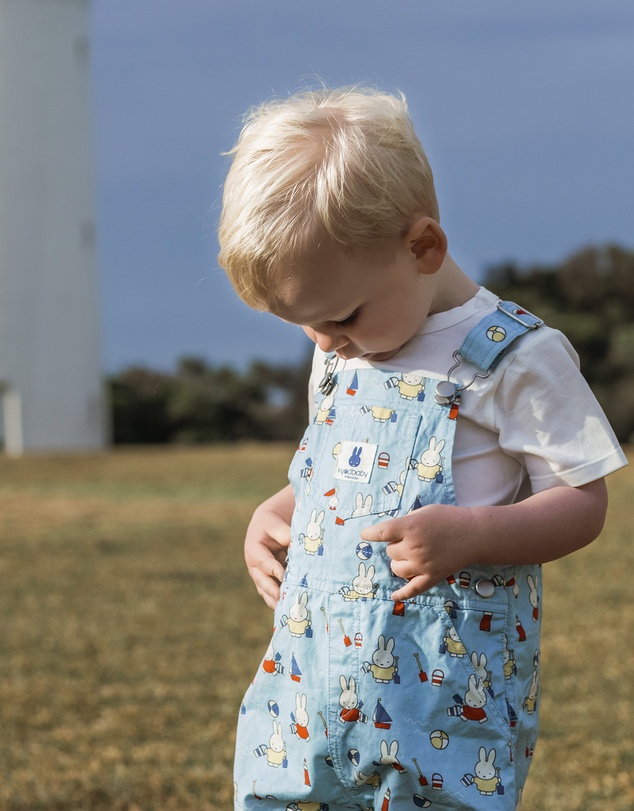 Kynd Baby - Miffy Overall in Harbor Blue