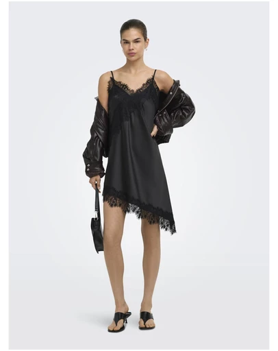 ONLY - Indona Satin Lace Dress