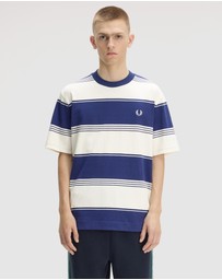 Fred Perry - Heavyweight Striped T-Shirt