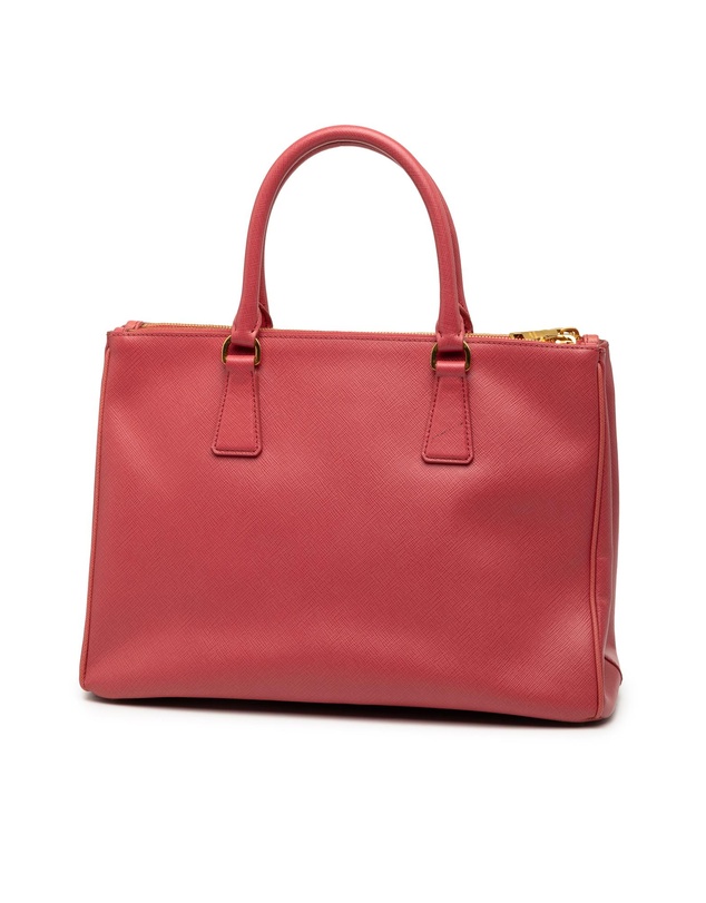 Pre-Loved by Azura Reborn - Pre-Loved Medium Saffiano Lux Galleria Double Zip Satchel