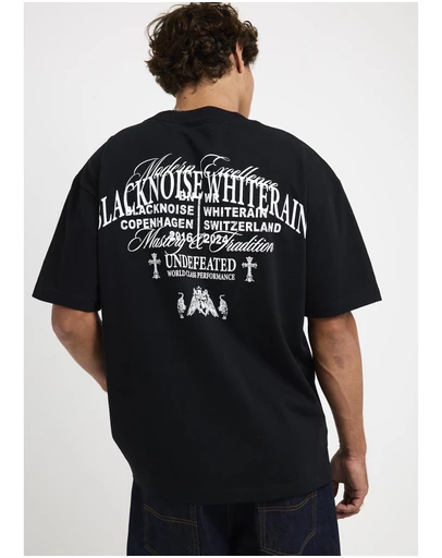 Black Noise White Rain - Performance T-Shirt