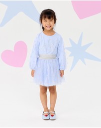 Rock Your Kid - Frozen Glitter Dress Set - Kids-Teens
