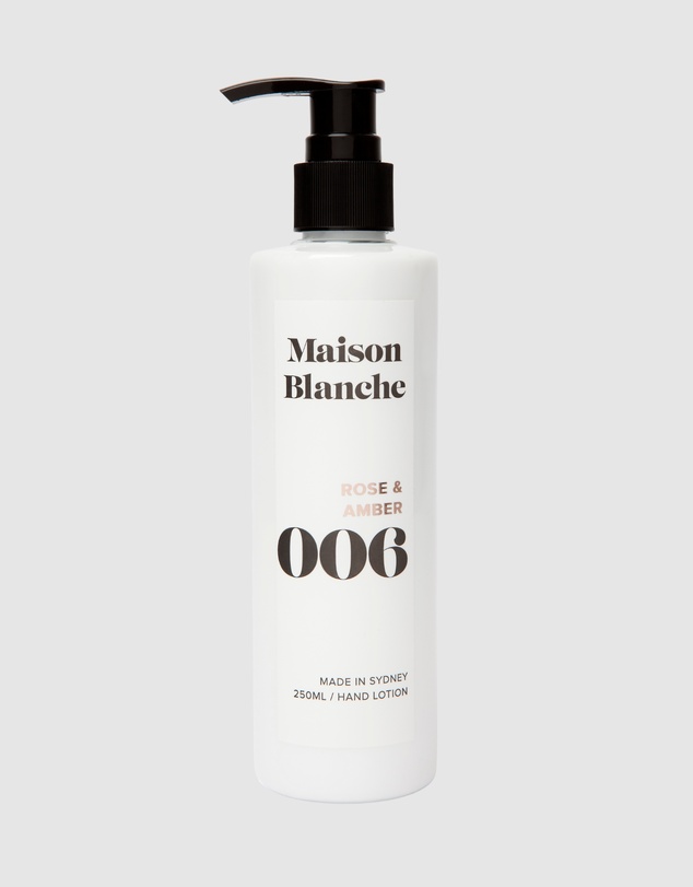 Maison Blanche - 006 Rose & Amber - Hand Lotion