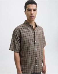 Jack & Jones - Blacliff Dobby SS Shirt