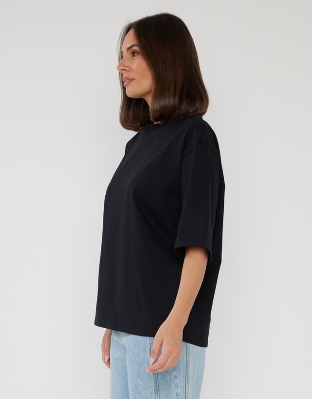 ALEXANDRA - Zuri T-Shirt Black
