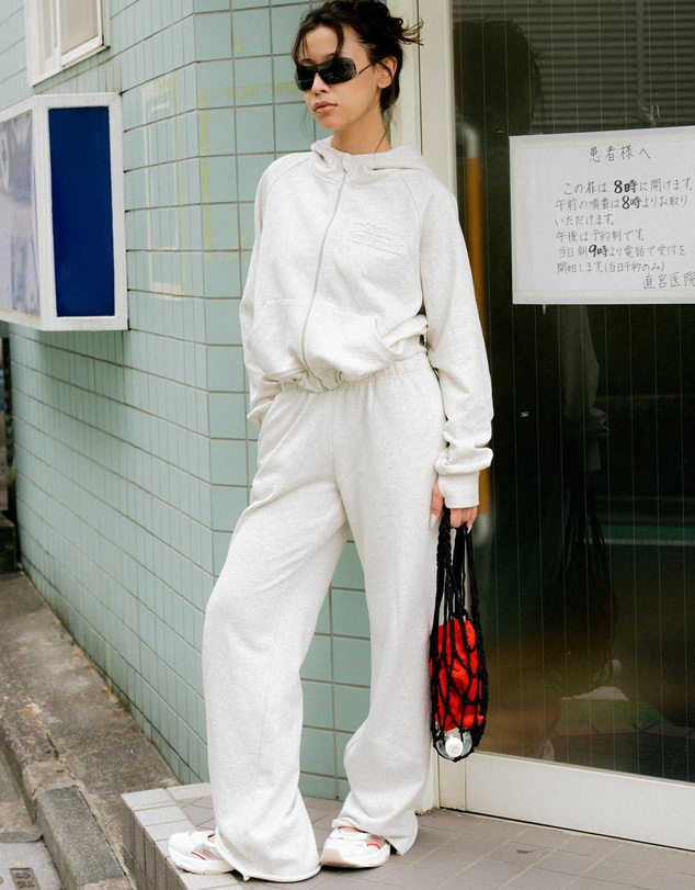 Pinky & Kamal - Raw Hem Trackpants