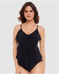 Magicsuit - Solids Rita Slimming Tiered Tankini Top