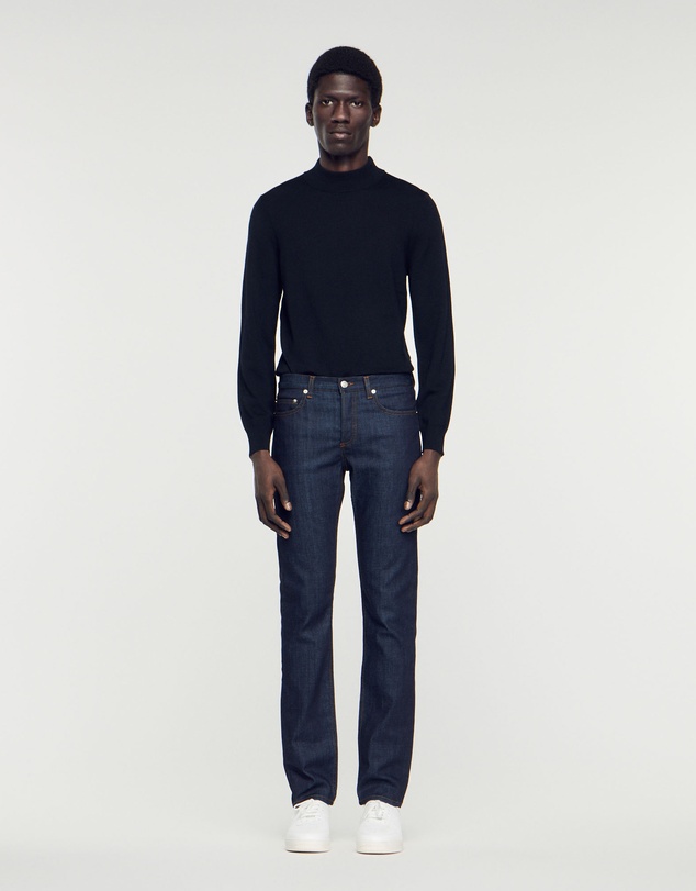 Sandro - Slim Raw Jeans