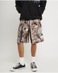 Insight - Stamped Camo Cargo Boardshort