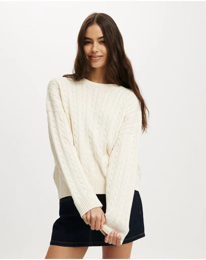Cotton On - Cotton Crew Neck Sweater