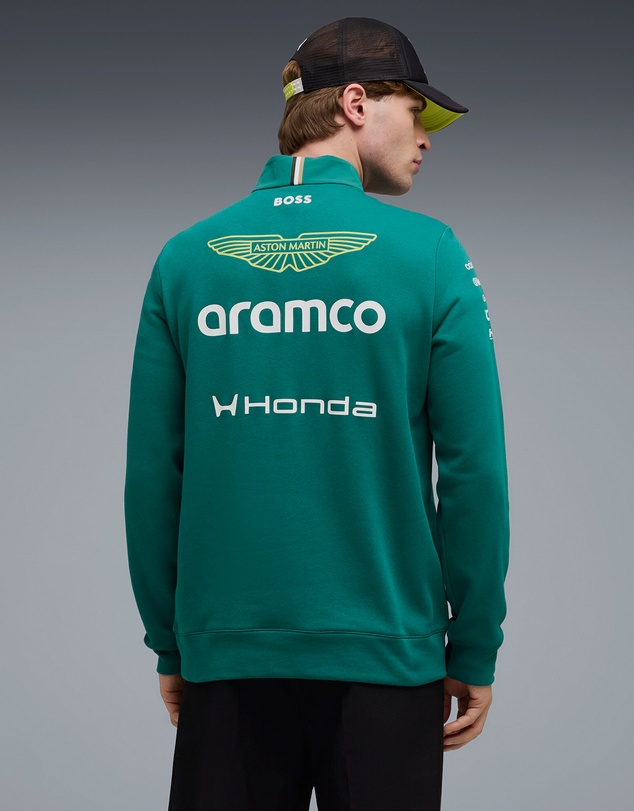 Puma - x ASTON MARTIN ARAMCO F1 TEAM Half-Zip Sweatshirt - Unisex