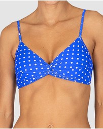 Baku Swimwear - Parisian Summer Twist Bralette Bikini Bra Top