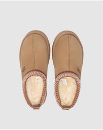 EVERAU - Australian Shepherd Ugg Tay Platform Cow Suede Upper House Shoes