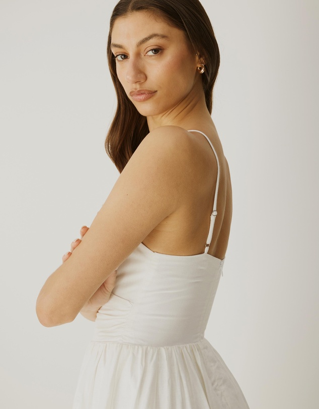 Atmos&Here - Sammy Linen Blend Midi Dress