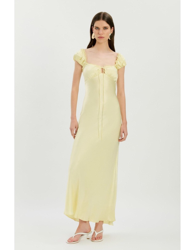 Bardot - Stasia Satin Maxi Slip Dress