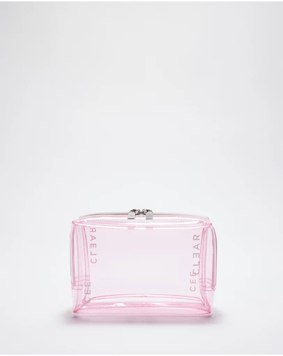 CEE CLEAR - Small Blush Cosmetic Case