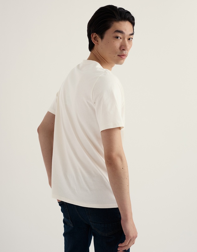 Seasalt - Seasalt Cornwall White Midwatch Organic Cotton T-Shirt