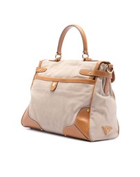 Pre-Loved by Azura Reborn - Pre-Loved Cinghiale Trimmed Canapa Top Handle Bag
