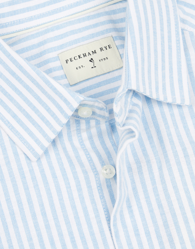 Peckham Rye  - Striped Oxford Shirt