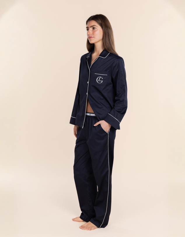 Gingerlilly - Rebecca Judd x Gingerlilly | Susanna Cotton Long PJ Set