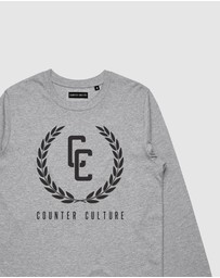 Counter Culture - Garland Logo Long Sleeve - Youth