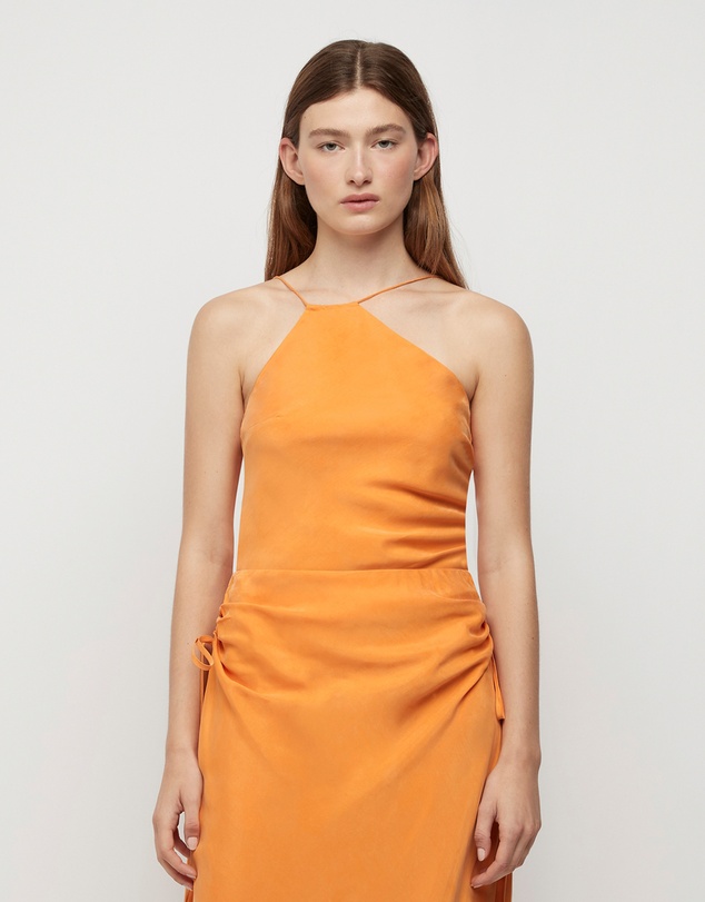 FRIEND of AUDREY - Sabine Cupro Tie Top