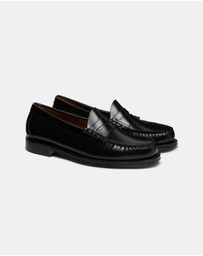 G. H. BASS - ICONIC EXCLUSIVE - Weejun Heritage Larson Moc Penny Loafers