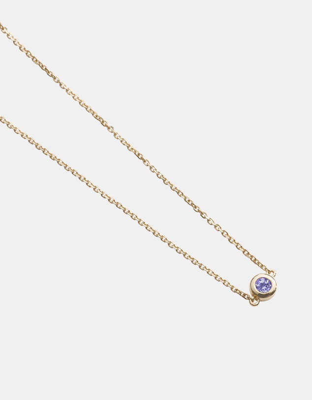 Kirstin Ash - Petite Birthstone Bracelet December Tanzanite