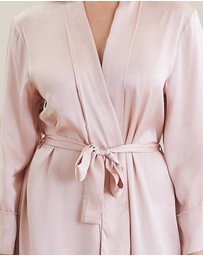Papinelle - Audrey Washable Silk Long Robe