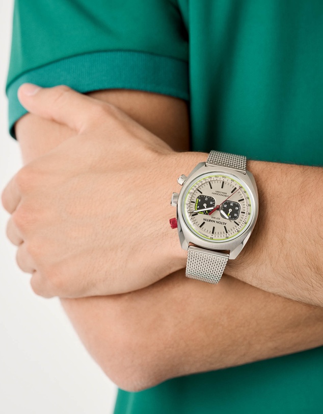 Aston Martin - TS2 Chronograph Stainless Steel Mesh Bracelet Watch