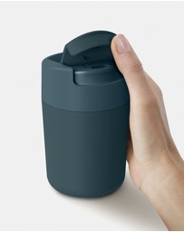 Joseph Joseph - Sipp™ Travel Mug with Flip-top Cap - 340 mL (12 fl. oz) (Blue)