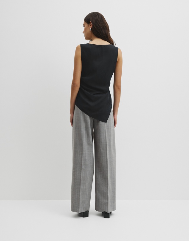 Country Road - Asymmetrical Hem Blouse