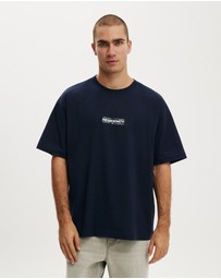 Cotton On - Box Fit Text T-Shirt