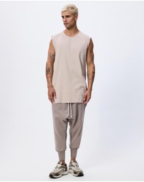 Surrounded By Ghosts - The Galena Cotton Rib Tail Muscle T-Shirt