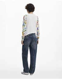 Desigual - Arty sleeve sweater