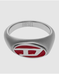 Diesel - Ring Silver Tone Ring