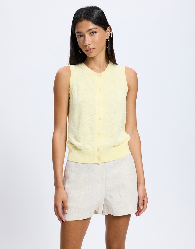 White By FTL - Kyra Knit Top
