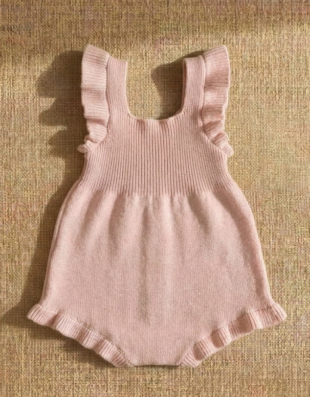 Sonne - Elara Frill Knit Romper